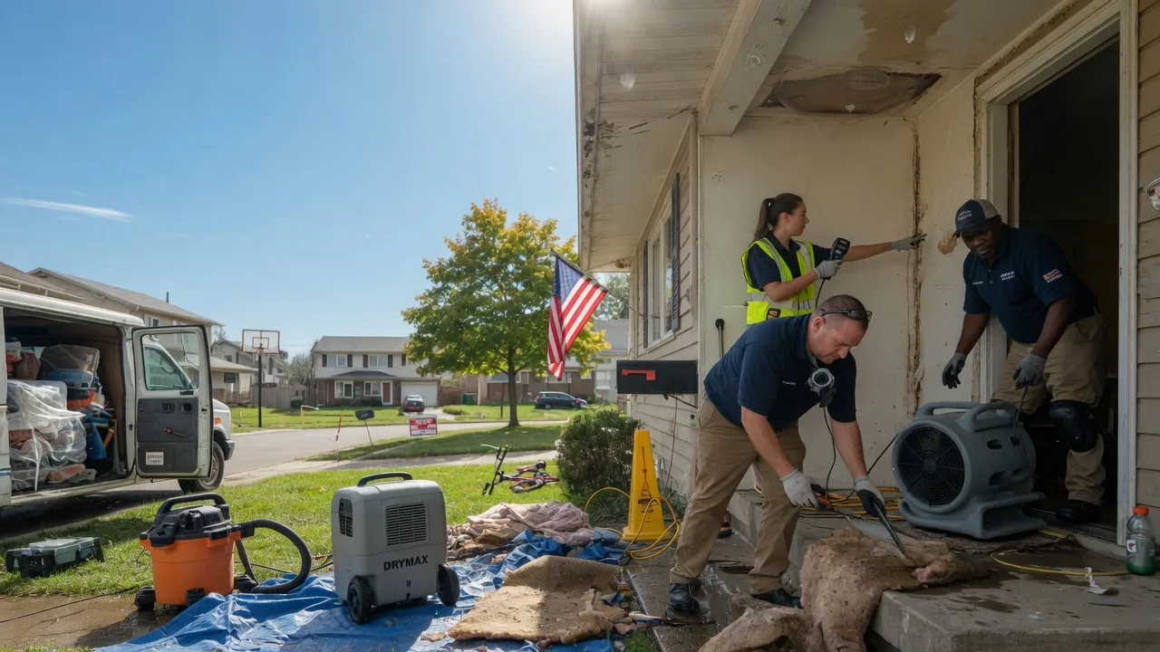 Water Damage Restoration in Knickerbocker, TX near me